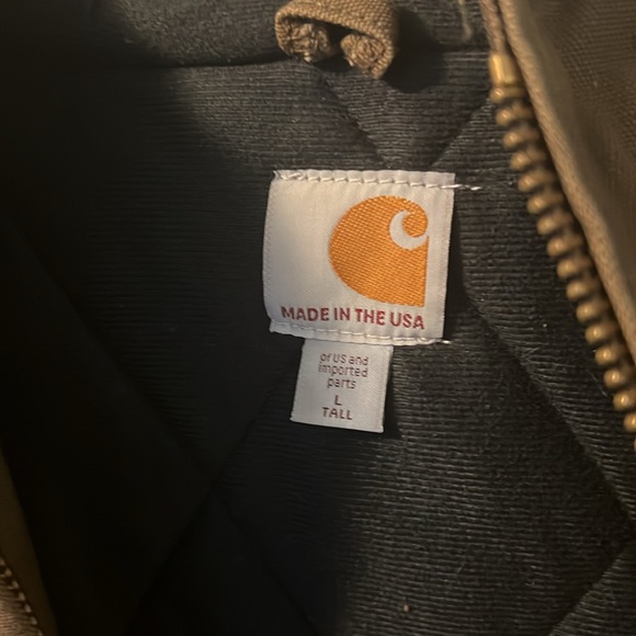 Carhartt Flannel-Lined Active Jacket - Men’s LT - Picture 2 of 4